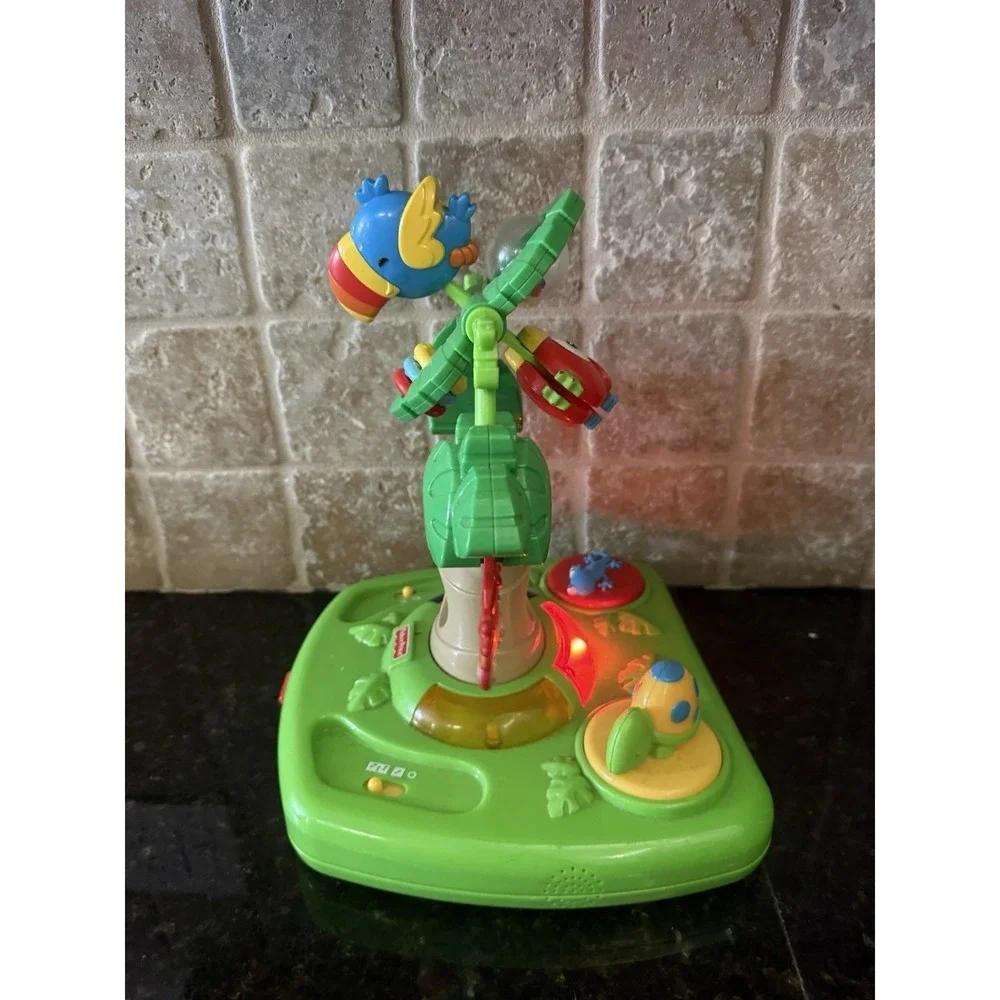 Fisher Price Rainforest High Chair K2927 Music Lights Tray Toy •Replacement Part